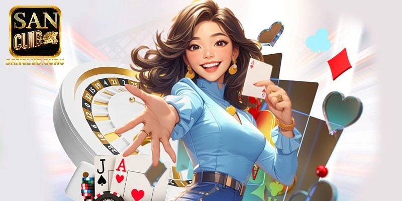 Trò chơi truyền thống đến trò chơi hiện đại, đều hội tụ đầy đủ tại San với giao diện cực kỳ cuốn hút